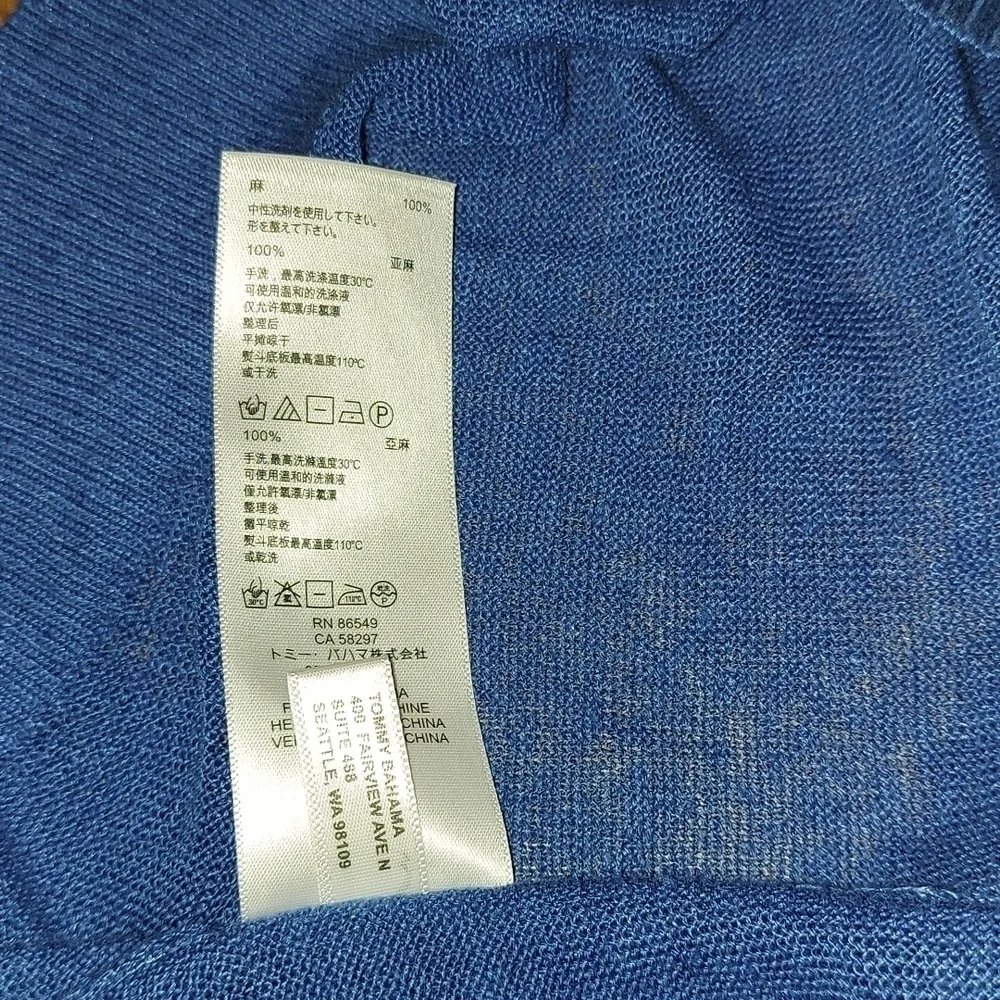 Tommy Bahama open cardigan